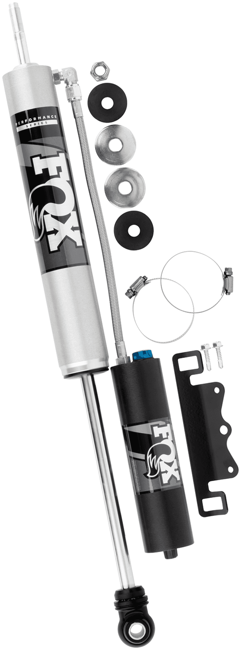 FOX — Fox 2005+ Ford Super Duty 2.0 Perf Series 9.6in Smooth Body Remote Res. Front Shock - CD Adj
2.0 Shock - view 4