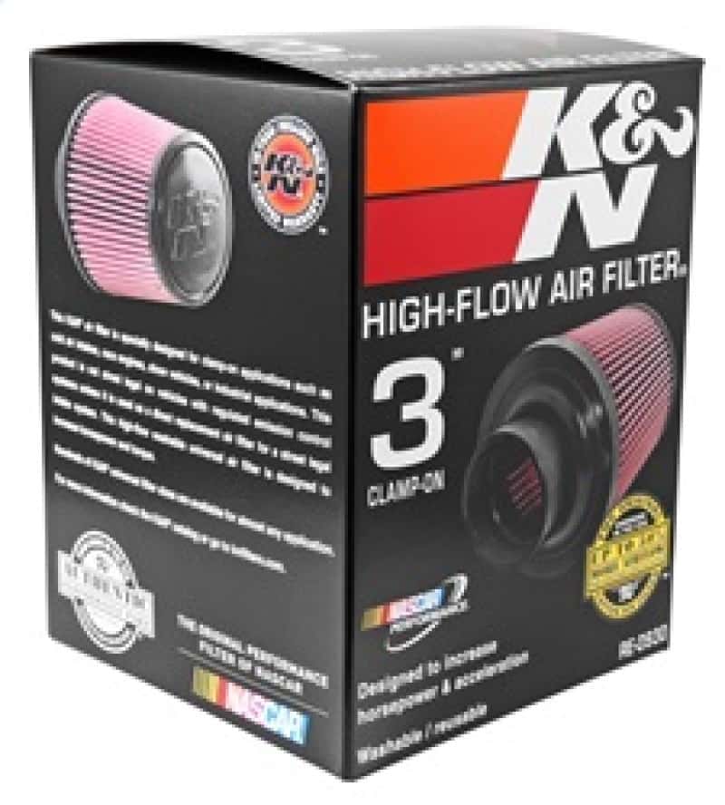 K&N Engineering — K&N Universal Rubber Filter - Round Tapered 6in Base OD x 3in Flange ID x 6in H
Universal Clamp-On A
Clamp-on Air Filter - view 11
