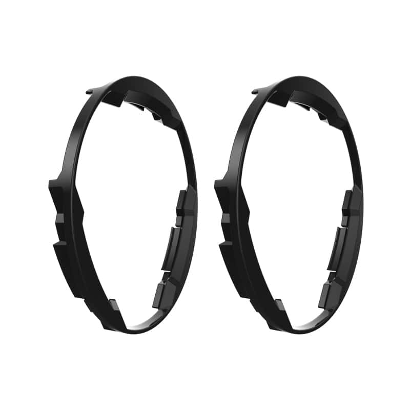 KC HiLiTES — KC HiLiTES Round Universal Shrouds for Flex Era 3 Lights (Pair) - view 2