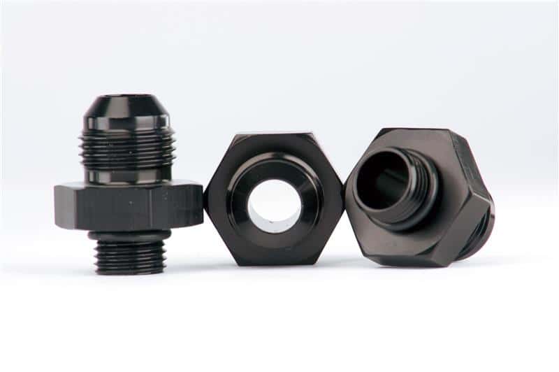 Aeromotive — Aeromotive EFI Reg. 13109 and Carb. Reg. 13201 AN -08 Fitting Kit
Fitting - view 1