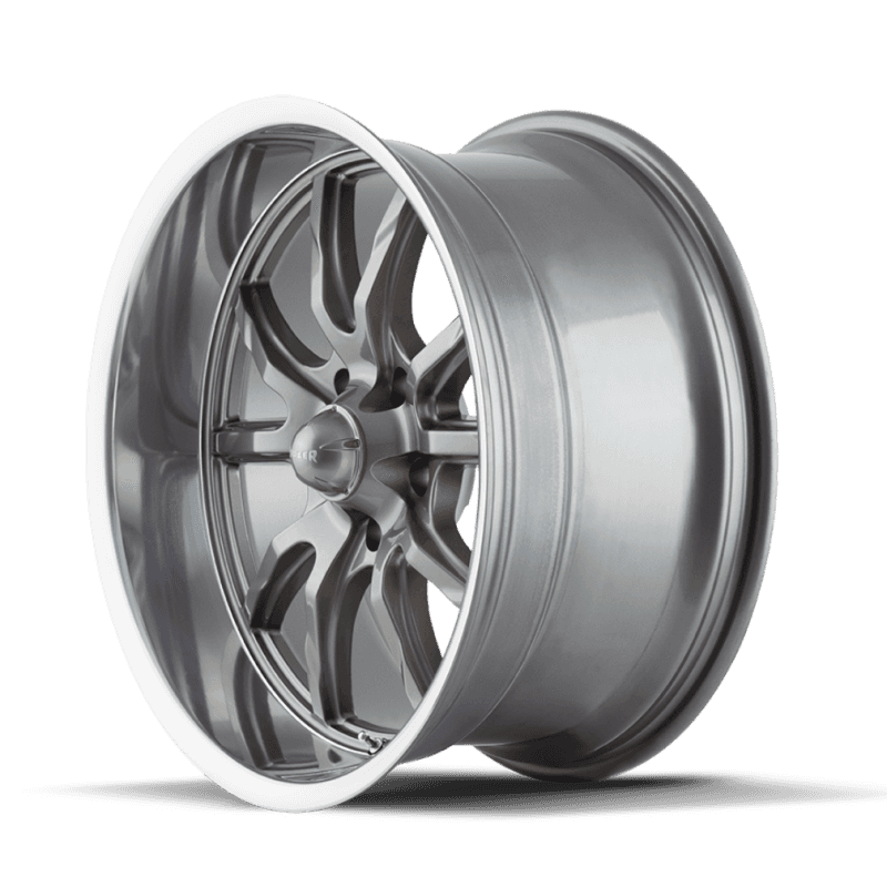 Ridler Wheels — Ridler 650 20x8.5 / 5x127 BP / 0mm Offset / 83.82mm Hub Gloss Grey Polished Wheel
RIDLER 650 - view 2