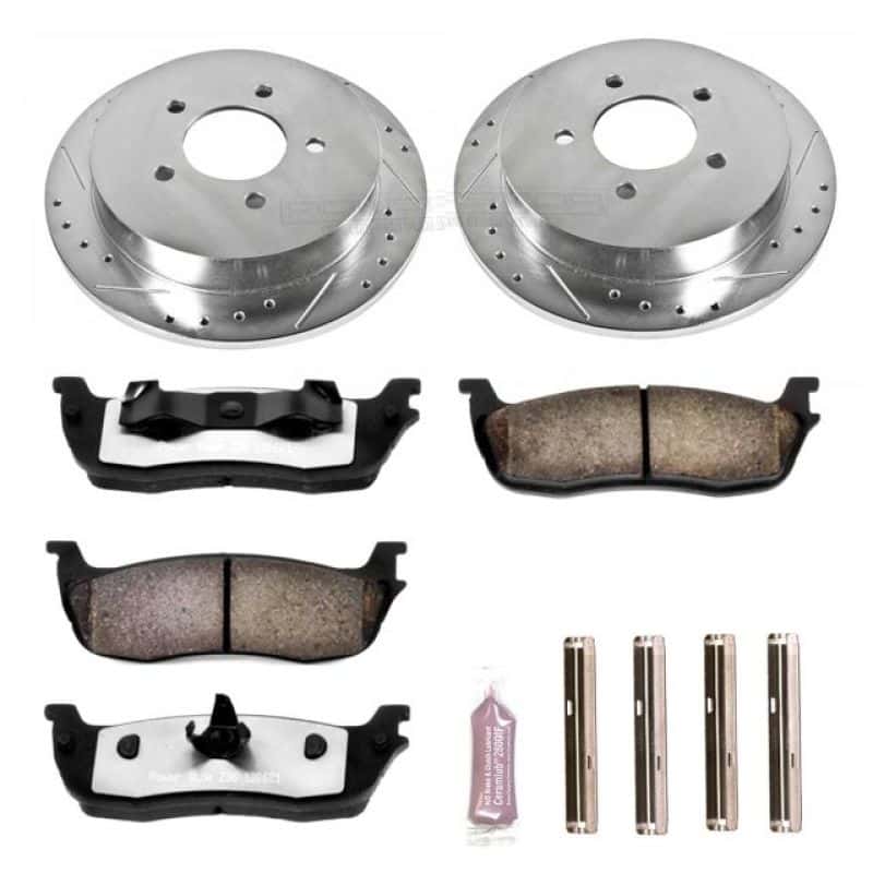PowerStop — Power Stop 00-02 Ford Expedition Rear Z36 Truck & Tow Brake Kit - view 1