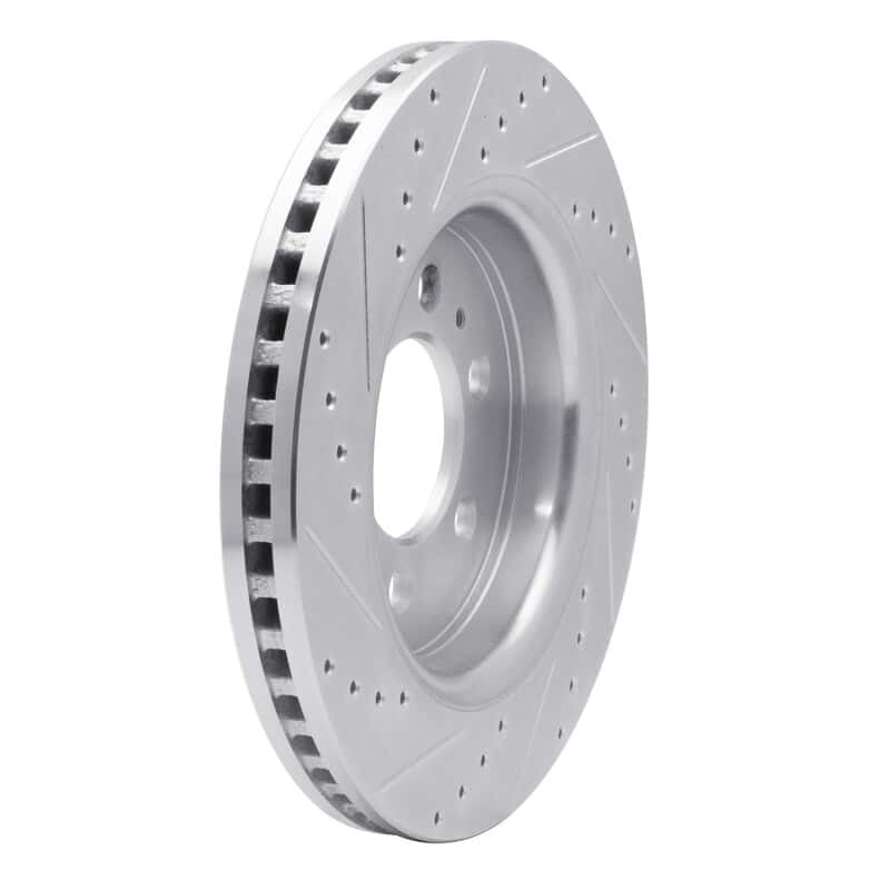R1 Concepts — R1 07-21 Ford F-150 RWD Front Right Drilled & Slotted Silver Brake Rotor
R1 Brake Rotor Drill - view 4