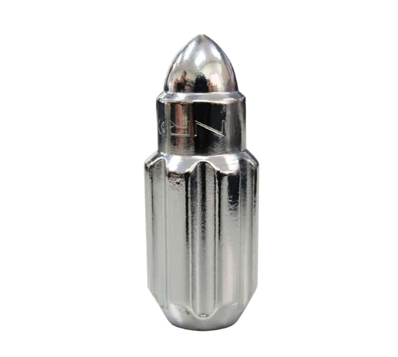 NRG — NRG 500 Series M12 X 1.5 Bullet Shape Steel Lug Nut Set - 21 Pc w/Lock Key - Silver - view 7