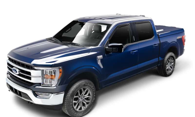 AVS — AVS 15-18 Ford F-150 Supercrew Ventvisor In-Channel Front & Rear Window Deflectors 4pc - Smoke
IN-CHANNEL VENTVISOR
Side Window Vent - view 4