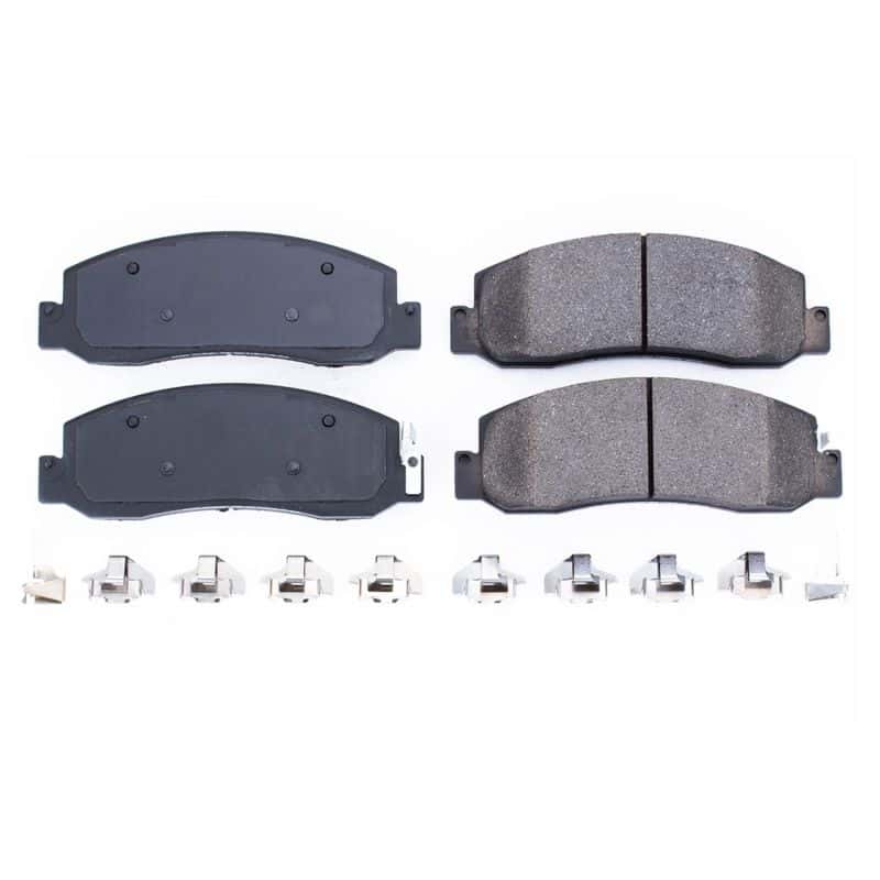PowerStop — Power Stop 08-11 Ford F-250 Super Duty Front Z17 Evolution Ceramic Brake Pads w/Hardware
Z17 Brake Pads - view 1