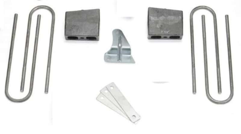 Fabtech — Fabtech 05-07 Ford F250 4WD 6in Rear Block Kit w/Overload
Suspension Block - view 1
