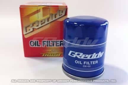 GReddy — GReddy OX-03 Oil Filter - 3/4 -16UNF Inlet/ 65mm Diameter/90mm Tal - view 1