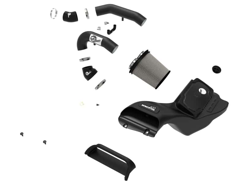 aFe — aFe 21-22 Ford F-150 Raptor V6-3.5L(tt) Momentum XP Cold Air Intake System Blk w/ Pro Dry S Filter
Momentum XP Intake - view 2