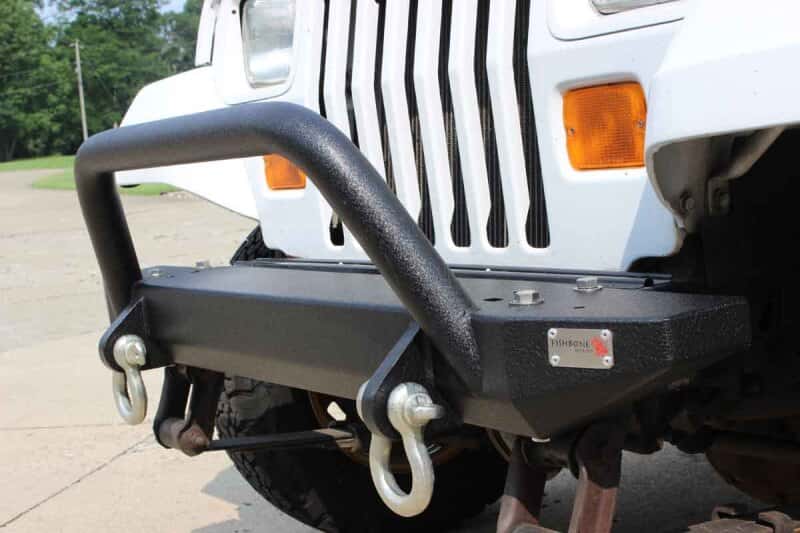 Fishbone Offroad — Fishbone Offroad 87-95 Jeep YJ YJ Wrangler Piranha Front Bumper w Tube Guard - view 8