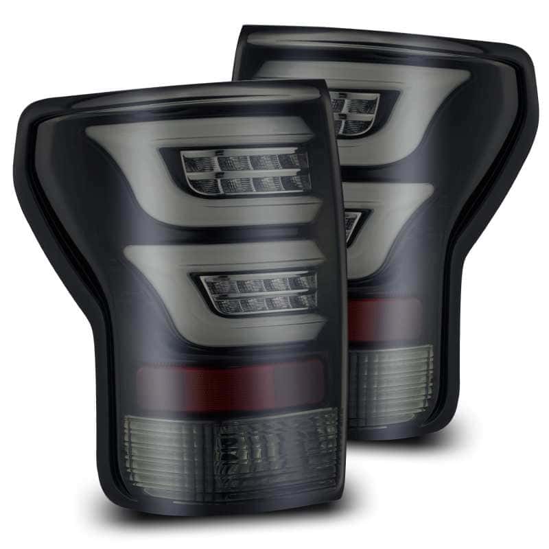 AlphaRex — AlphaRex 07-13 Toyota Tundra PRO-Series LED Tail Lights Jet Black - view 2