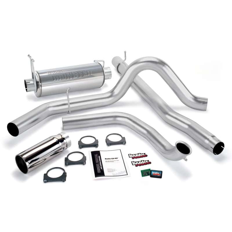Banks Power — Banks Power 99 Ford 7.3L Truck w/Cat Conv Git-Kit - SS Single Exhaust w/ Chrome Tip
Power/Efficiency Sys
Git-Kit Bundle - view 1