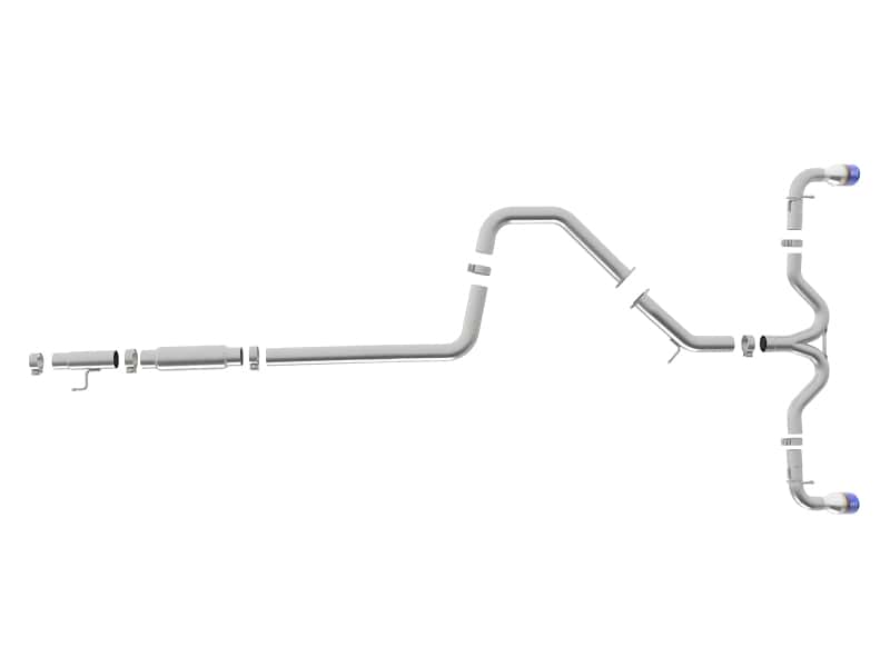 aFe — aFe Takeda 304SS Cat-Back Exhaust w/Blue Flame Tips 2018 Hyundai Elantra GT Sport I4 1.6L (t)
Cat-Back Exhaust - view 5