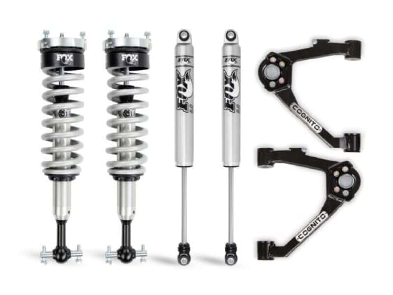 Cognito — Cognito 07-20 Chevy Silv/Sierra 1500 Yukon/Tahoe/Sub 2WD/4WD 3in Perf Leveling Kit w/ Fox 2.0 IFP
Suspension Lift Kit - view 1