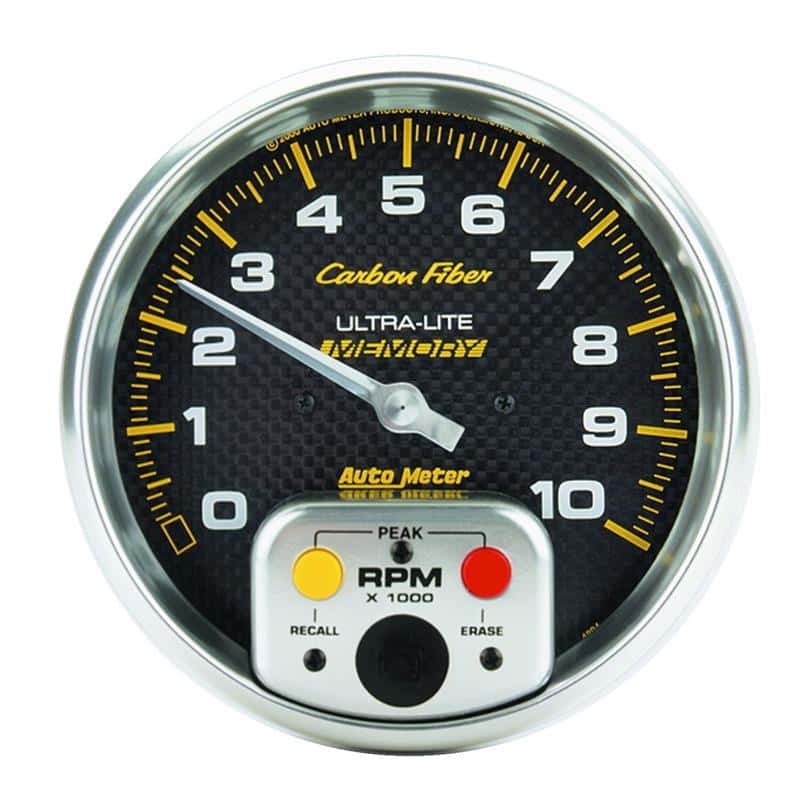 AutoMeter — Autometer Carbon Fiber 52mm 150 PSI Mechanical Air Pressure Gauge
GA 2" AIRP MECH CF - view 3