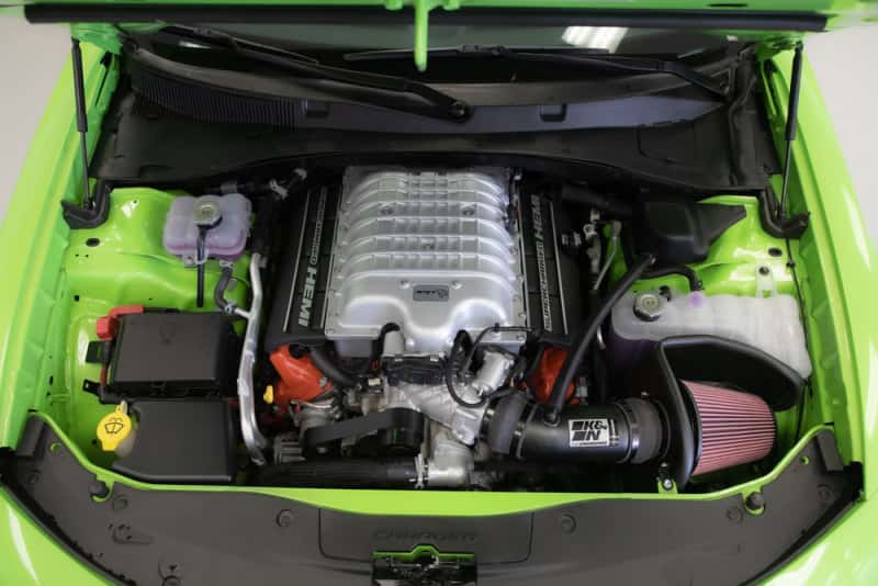 K&N Engineering — K&N 2017 Dodge Challenger Hellcat SC V8-6.2L F/l Typhoon Air Intake
Performance Air Inta
Air Intake System - view 11
