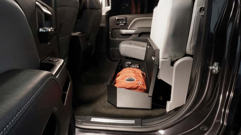 Tuffy Products — Tuffy Underseat Lockbox 2/3 Length W/ Keyed Lock For Chevrolet Silverado & Gmc Sierra
Lockbox - view 27