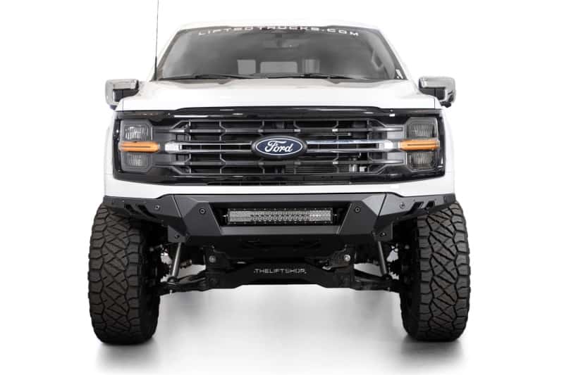 Addictive Desert Designs — Addictive Desert Designs 2024 Ford F-150 Black Label - Front Bumper
Bumper- Front - view 3