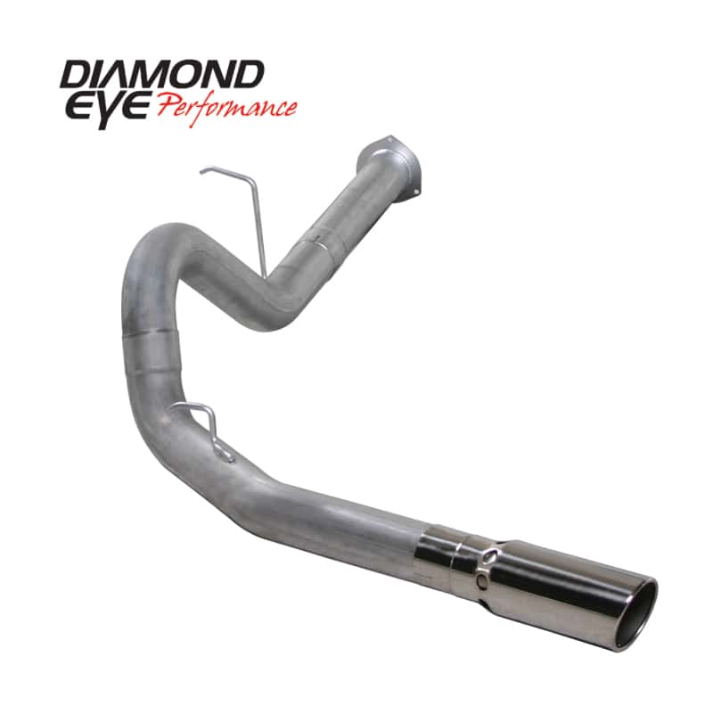 Diamond Eye Performance — Diamond Eye KIT 4in DPF-BACK Single AL 07.5-10 CHEVY 6 6L 2500/3500 PCKGD BX46X14X14OD EL-PL
KIT; 4in.; DPF-BACK; - view 4