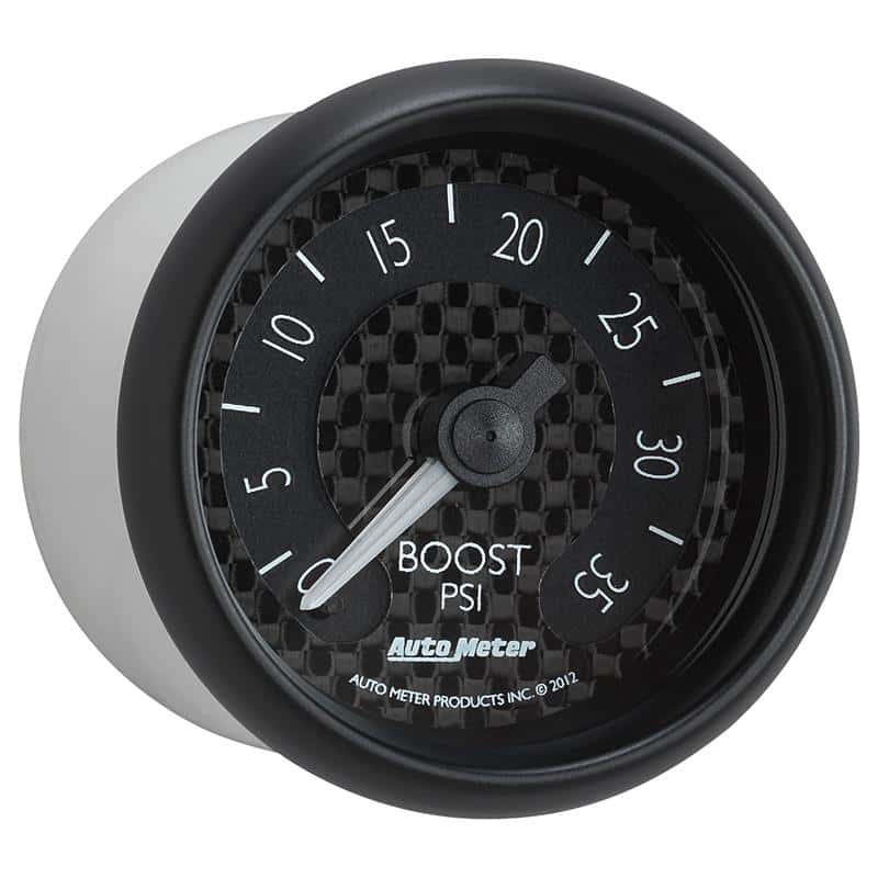 AutoMeter — Autometer GT Series 52mm Mechanical 0-35 psi Boost Gauge
2-1/16" BOOST, 0-35 - view 5