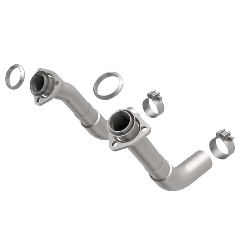 Magnaflow — MagnaFlow 66-72 Chevy C10 Pickup V8 2-Piece Front Exhuast Pipe Kit (2in Tubing/Clamps/Inlet Flanges)
Manifold Pipe - view 7