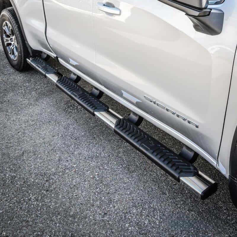 Westin — Westin 2019 Chevrolet Silverado/Sierra 1500 Crew Cab (5.5ft) R5 Modular Nerf Step Bars - SS
Nerf/StepBarWTW - view 6