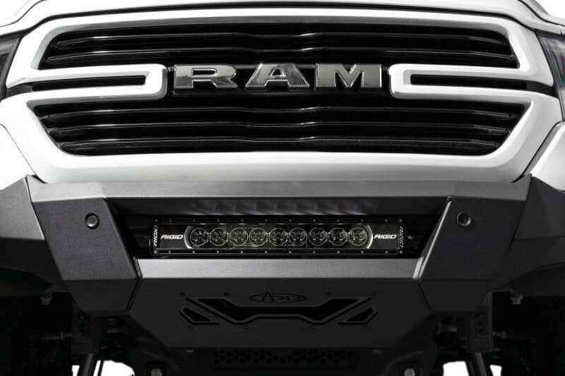 Addictive Desert Designs — Addictive Desert Designs 19-24 RAM 1500 Black Label Front Bumper
Bumper- Front - view 16