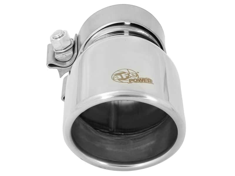 aFe — aFe MACH Force-Xp 2.5in Inlet x 3-1/2in Outlet x 6in Length 2.5in 304 Stainless Steel Exhaust Tip
Exhaust Tip Polished - view 3