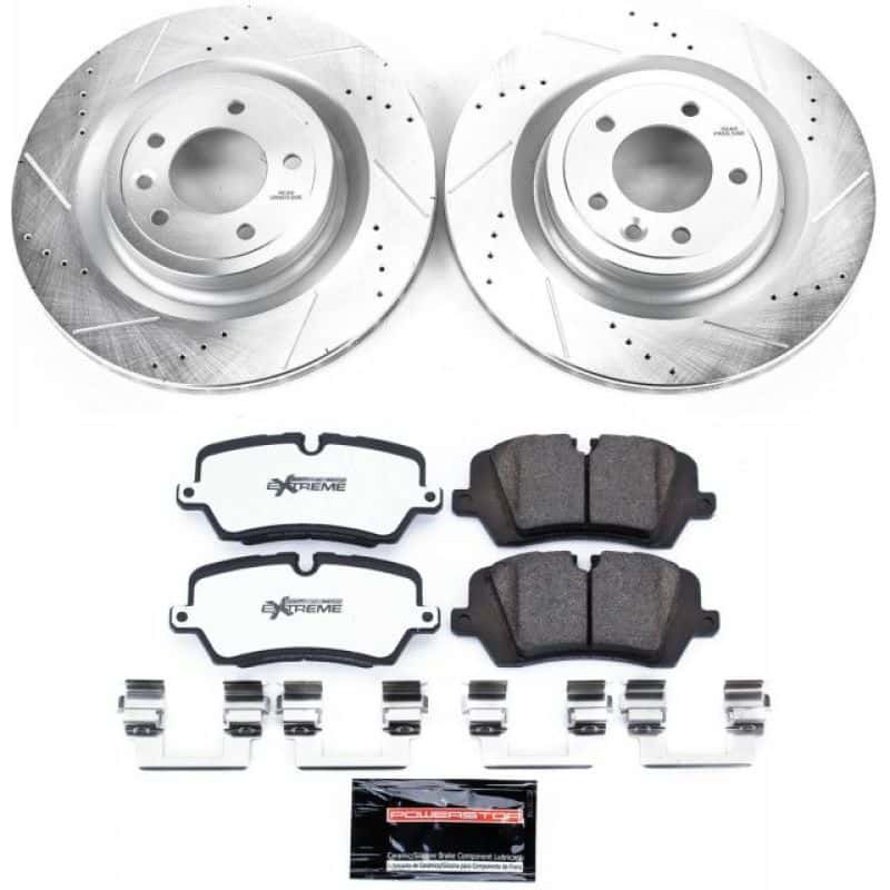 PowerStop — Power Stop 2017 Land Rover Discovery Rear Z36 Truck & Tow Brake Kit - view 1