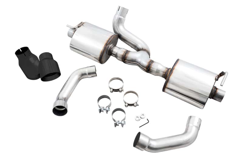AWE Tuning — AWE Tuning 07-18 Jeep Wrangler JK/JKU 3.6L Tread Edition Axle-Back Dual Exhaust - Diamond Black Tips
Tread Exhaust - view 7