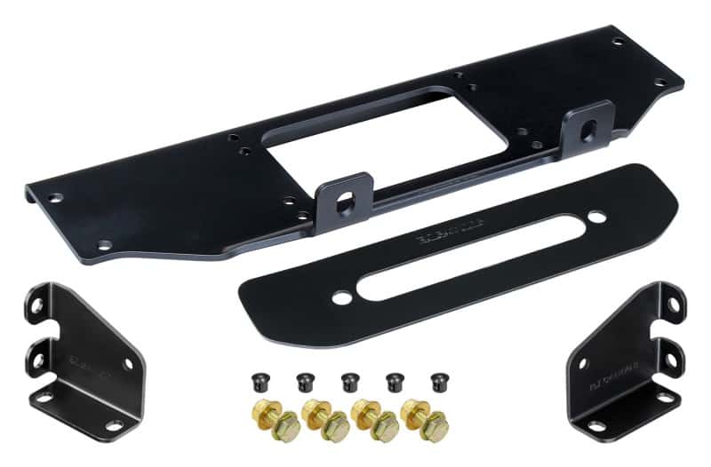 RockJock — RockJock JL/JT Winch Plate Kit Steel Bumper
Winch Mount Plate - view 1
