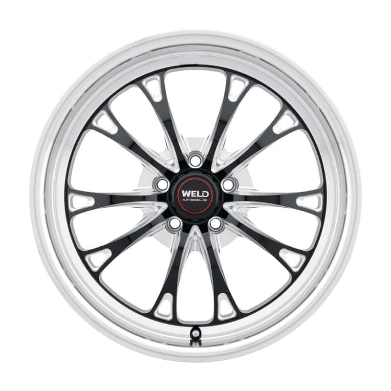 Weld — Weld Belmont Drag 18x5 / 5x120 BP / ET-23 BS2.1 Gloss Black MIL DIA 78.1 - view 1