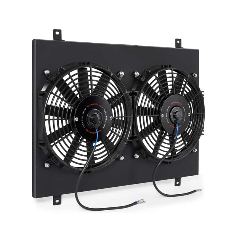 Mishimoto — Mishimoto 79-93 Ford Mustang Aluminum Fan Shroud Black
Fan Shroud Kit - view 2