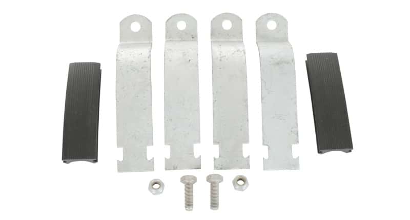 Rhino-Rack — Rhino-Rack Heavy Duty Pipe Clamps - 4in - 4 Half Clamps
Roof Rack Pipe Clamp - view 2