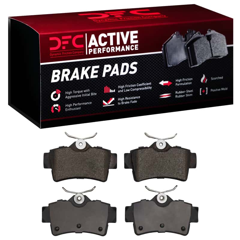 DFC — DFC 94-04 Ford Mustang Rear Active Performance Pads - Low Metallic
DFC Brake Pad Set - view 1