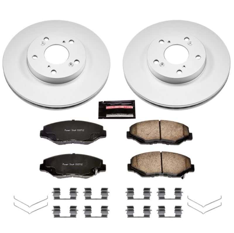 PowerStop — Power Stop 14-15 Acura ILX Front Z17 Evolution Geomet Coated Brake Kit - view 1