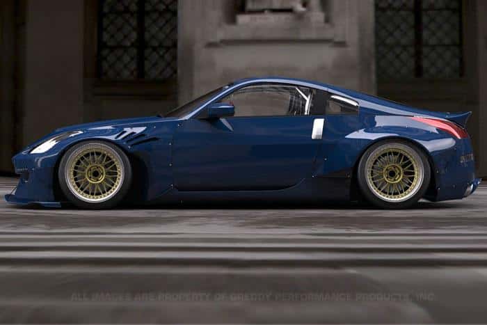 GReddy — GReddy Nissan 350z (Z33) Pandem Wide Body Front Bumper - view 2