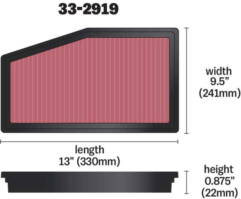 K&N Engineering — K&N 06 Holden Commodore VE Drop In Air Filter
Replacement Air Filt
Air Filter - view 4