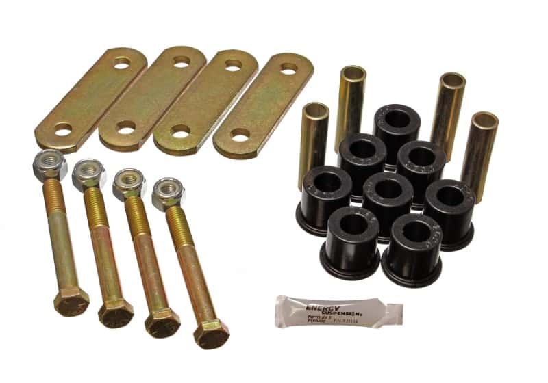 Energy Suspension — Energy Suspension Ford Heavy Duty Shackle Set - Black
LeafSpShclBsh - view 2