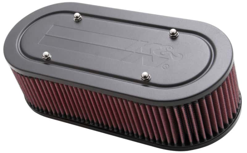 K&N Engineering — K&N Custom Oval Racing Assembly Red 11.96in Inside Length / 5.22in Inside Width / 3.25in Filter H
Custom Racing Assemb
Custom Assy - view 1