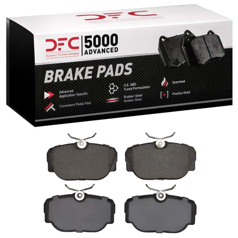 DFC — DFC 83-04 BMW 325IX Front/Rear 5000 Advanced Low Metallic Brake Pads
DFC Brake Pad Set - view 1