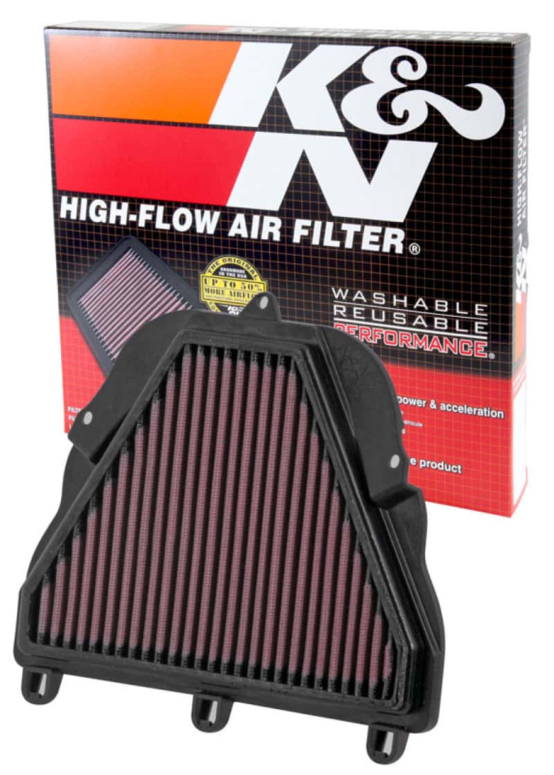 K&N Engineering — K&N 06-12 Triumph Daytona 675/675 SE/675R/Street Triple/Street Triple R Replacement Air Filter
Air Filter - view 5