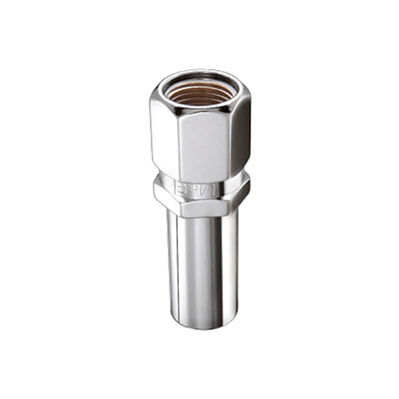 McGard — McGard Hex Lug Nut (Drag Racing X-Long Shank) 7/16-20 / 13/16 Hex / 2.475in. Length (4-Pk) - Chrome - view 2