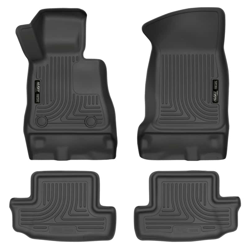 Husky Liners — Husky Liners 16-17 Chevy Camaro WeatherBeater Front and Second Row Black Floor Liners
Floor Liners - view 1
