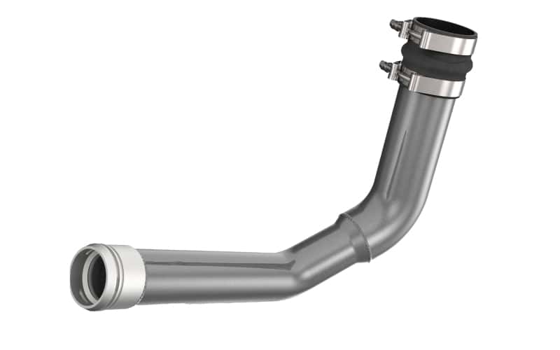 K&N Engineering — K&N 22-23 Subaru WRX 2.4L H4 Aluminum Charge Pipe Kit - Gunmetal Gray - view 2