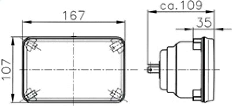 Hella — Hella Headlamp EINS FH GN MGS12 1KB - view 5