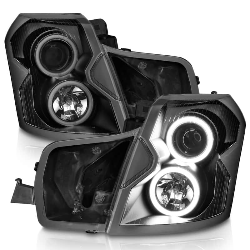 ANZO — ANZO 2003-2007 Cadillac CTS Projector Headlights w/ Halo Black (CCFL)
Head Light Set
HdLtSet - view 3
