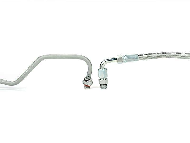 Sinister Diesel — Sinister Diesel Turbo Coolant Feed Line for 2011-2016 Ford Powerstroke 6.7L
Turbocharger Line - view 8