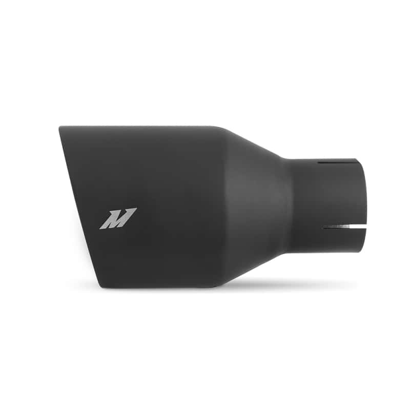 Mishimoto — Mishimoto Clamp-on Double Wall Exhaust Tip 2.5 Inlet Slash Cut - view 3