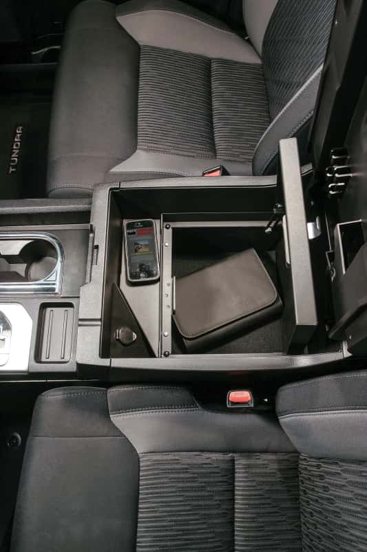 Tuffy Products — Tuffy Console Safe W/ Combo Lock For Toyota Tundra W/ Flow Thru Console
Console Safe - view 7